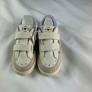 Zara Kids Cream and Tan Sneakers